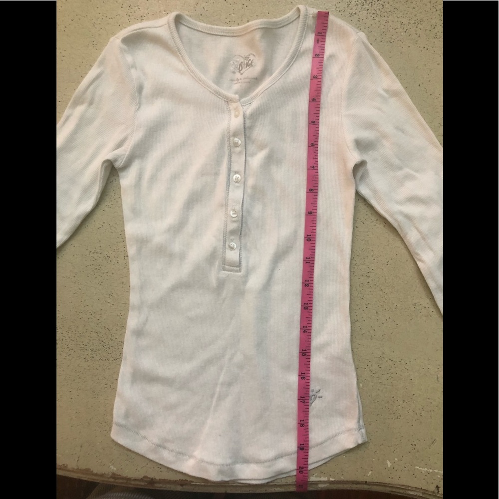 Justice Girl’s Long Sleeve Henley Tee - Set of 2 - Picture 11 of 13